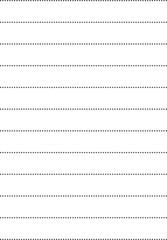 A dark rectangular background with evenly spaced horizontal dotted lines, resembling a ruled notebook or writing template in night mode.