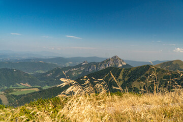Hiking in the Mala Fatra Mountains, Slovakia.