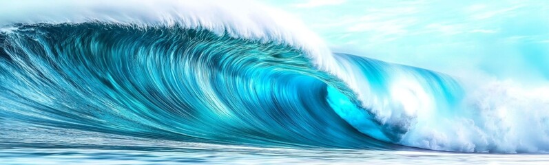 Capturing the beauty of a big breaking ocean wave.