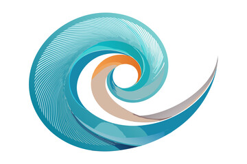 abstract flowing spiral light mesh texture effect