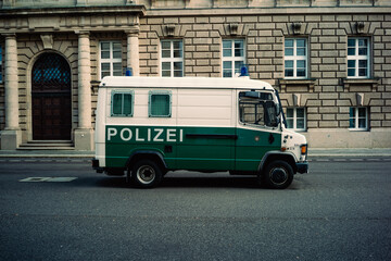 Radiowóz niemiecki. © Krzysztof