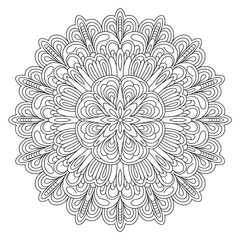round lace ornament
