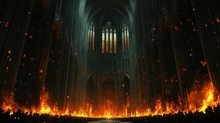 Burning Cathedral: Gothic Inferno