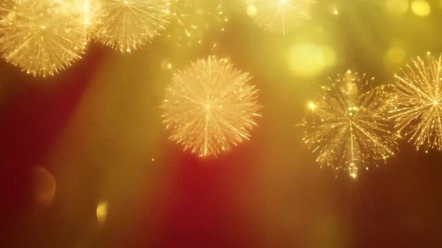 fireworks in the night