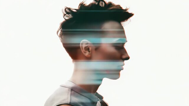 A person with an unusual and altered appearance, highlighting the importance of realistic portrayals