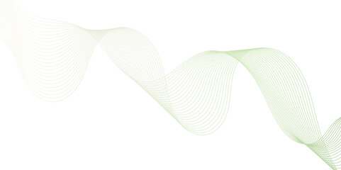 Abstract wavy lines Isolated background design. Wave modern stream transparent background.
