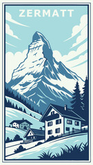 Summits & Serenity &ndash; Vintage Escape to Zermatt, Switzerland