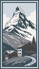 Summits & Serenity – Vintage Escape to Zermatt, Switzerland