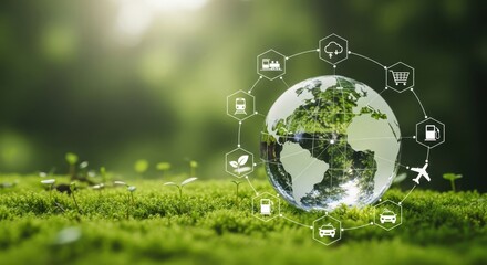Global interconnectedness of sustainable technology and environmental growth