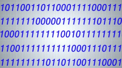 digital symbol bitcoin crypto currency flowing on background. Big data loopable of technology background, data security, computer crime - 4K stock  - Powered by Adobe