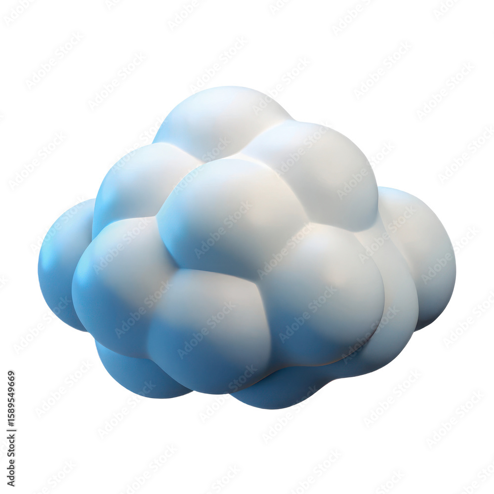 Poster fluffy white cloud isolated on black background weather forecast sky element cloudscape design graph