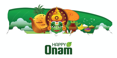 onam vector design
