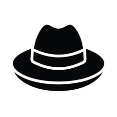 Park Ranger Hat Icon Vector Illustration