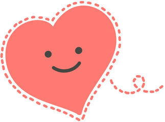 Cute Heart Illustration