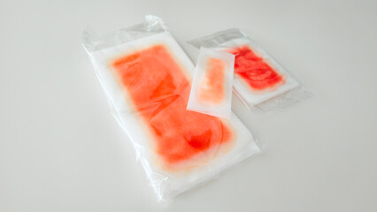 Wax strips in package