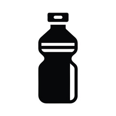 Water Bottle Icon Vector Illustration