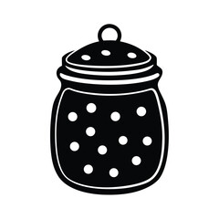 cookie jar vector illustration