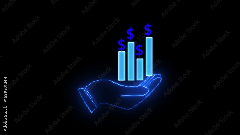 Poster data analytics concept, infographic dashboard showing kpis, performance metrics, and business insigh