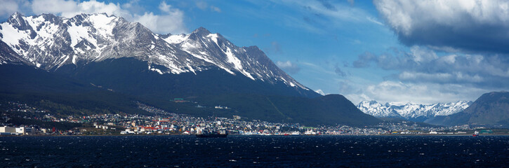 Obraz premium Tierra del Fuego National Park is the southernmost park in Argentina 