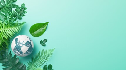 Global Diverse cultures coming together to celebrate Earth Day with eco friendly activities.