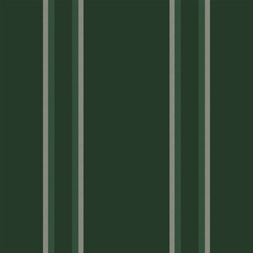 Vpg seamless stripe texture, inspiration pattern background textile. Farment fabric vertical lines vector in dark and green colors.