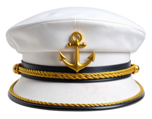  Retro Sailor Hat from 1950s Naval Uniform.