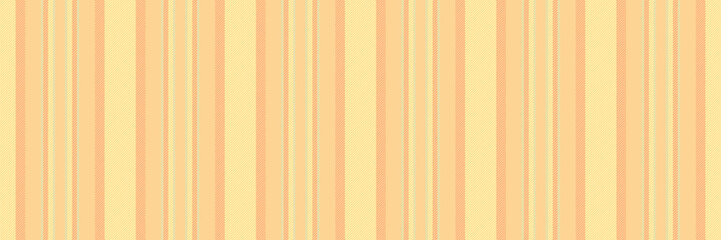 Obraz premium Tcratched vector fabric background, chic lines textile seamless. Vid vertical pattern texture stripe in amber and yellow colors.