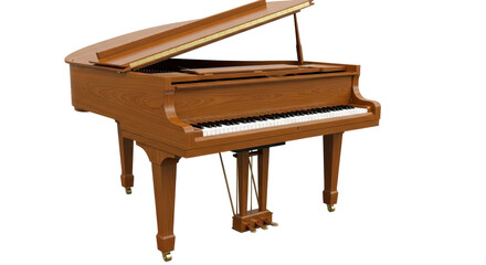 Isolated Cartoon Piano © Emma