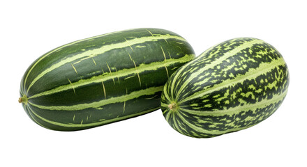 Isolated Fresh Armenian Cucumber