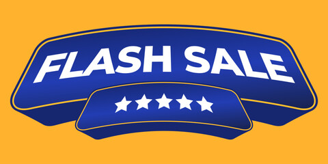 Flash Sale Design POP Up Creative Gradient Background