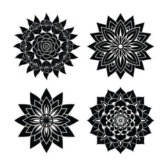 Beautiful Flower Mandala Bundle