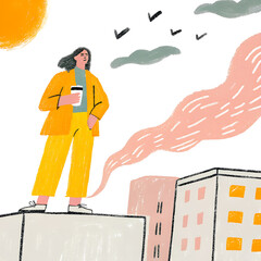 Urban Dreams: A Modern Woman's Journey