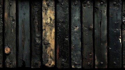 Dark Wood Planks Texture