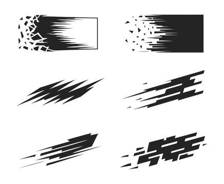 Wrap design for car vectors featuring abstract mud splash elements and stripe decals, ideal for car stickers, tuning graphics, and vehicle customization templates
