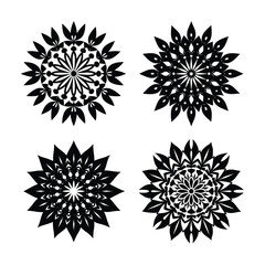 Beautiful Flower Mandala Bundle