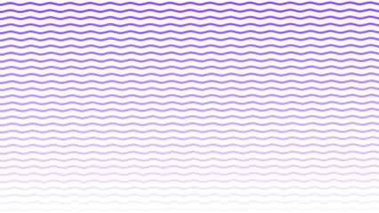 Purple and white gradient seamless pattern with wavy lines. Gradient background with wavy horizontal stripes.