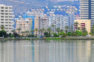 Calpe Salt Lake, Alicante, southern Spain
