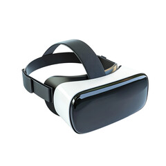 Immersive VR Headset: A sleek and modern virtual reality headset, showcasing cutting-edge design. It symbolizes the gateway to interactive digital worlds, augmented experiences.