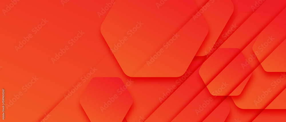Canvas Prints abstract orange shapes technology background for design