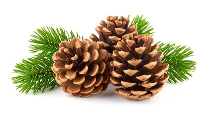 Fototapeta premium Pine cones and branches