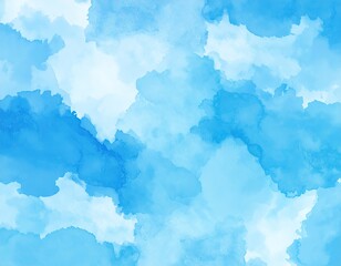 Obraz premium Abstract painted sky