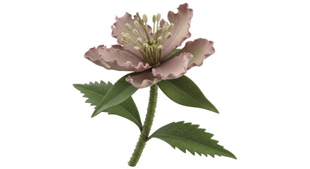 Isolated Hellebore Flower