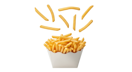 Isolated French Fries