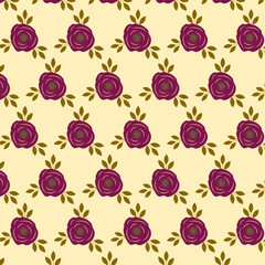 seamless background with roses