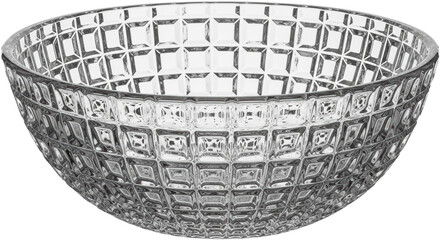 Isolated Textured Glass Bowl