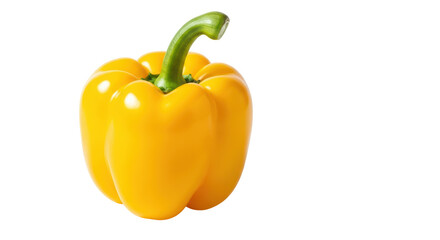 Isolated Yellow Bell Pepper