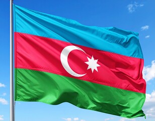 national flag of Azerbaijan