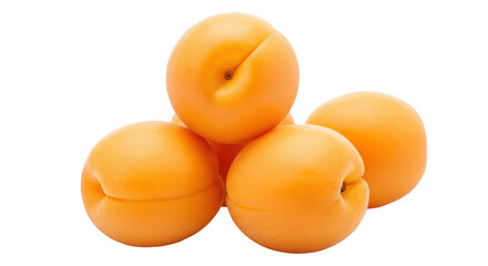 Isolated Apricots