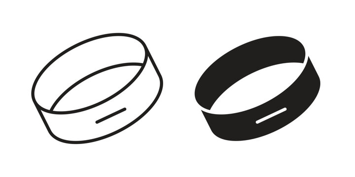 Bracelet icon vector illustration logo template in filled, outline