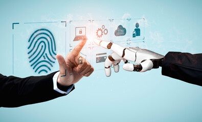 AI-enhanced authentication system protects digital identity using biometrics, encryption, and...